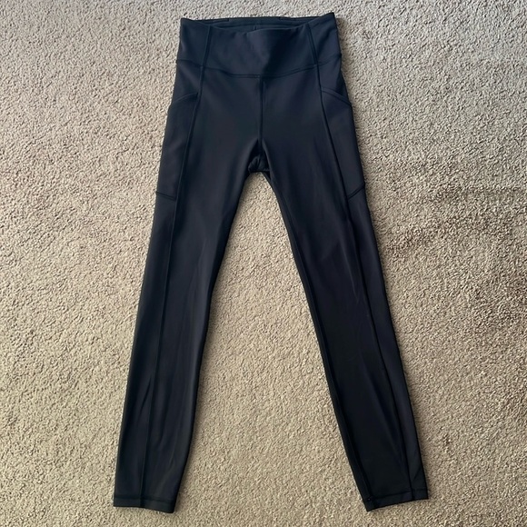 Lululemon Invigorate High-Rise Tight 25" Black Pockets - Picture 5 of 12